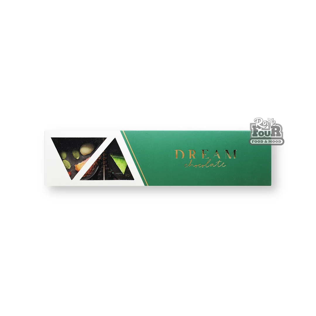 Chocolate mendiants "Dream" with nuts and dried fruits, milk chocolate 100g